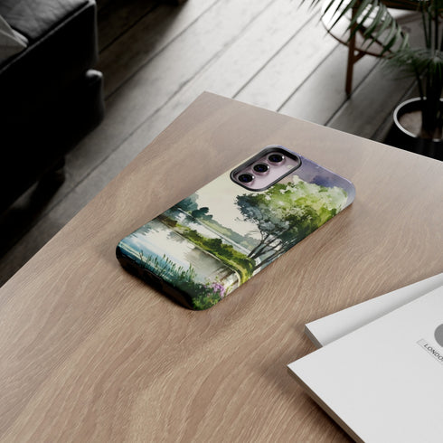 Summer Day by the Lake - Impact Resistant Phone Case